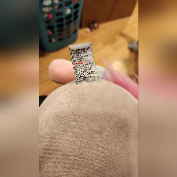 Pusheen gray rainbow unicorn plush - Picture 4 of 9